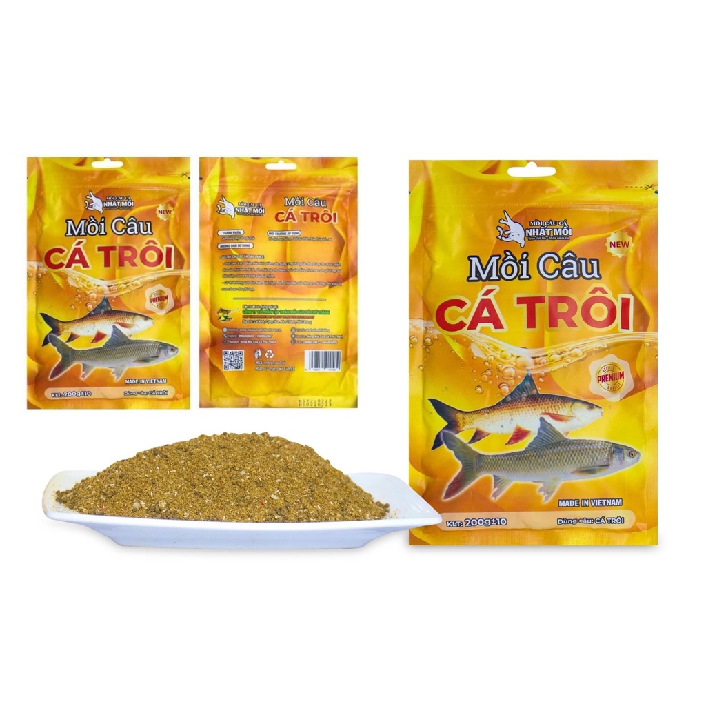 Mồi Câu Cá Trôi Nhât Mồi - Mồi Câu Cá Siêu Nhạy