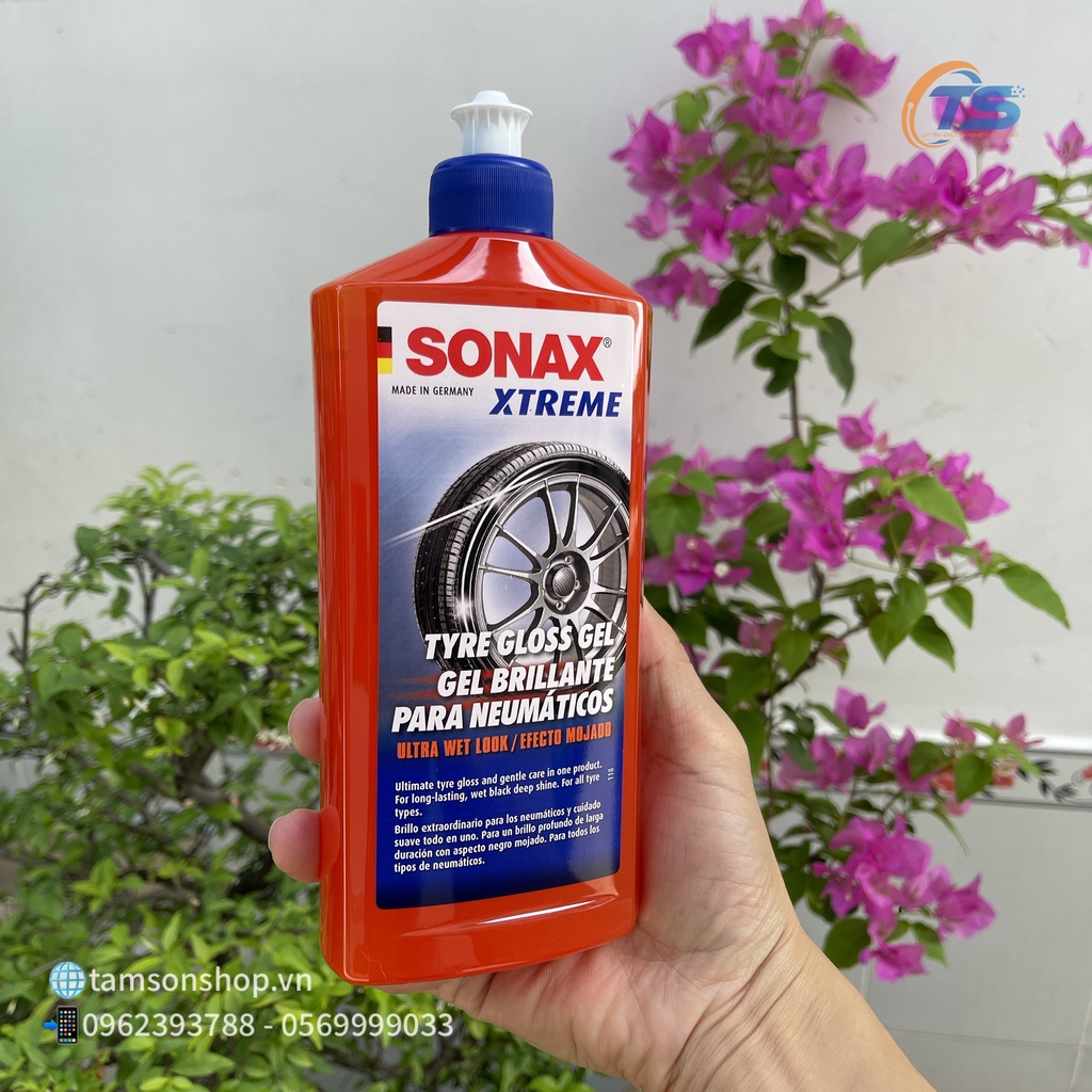 Bảo Dưỡng Lốp Xe Ô Tô Sonax Xtreme Tyre Gloss Gel 500ml