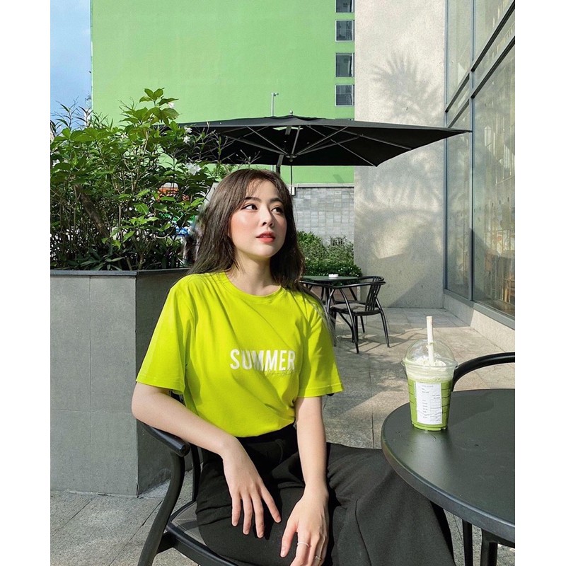 PRIORITY Summer T-shirt SS21/ Áo thun Neon phản quang