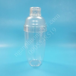 Bình lắc shaker 700ml có vạch chia in mờ