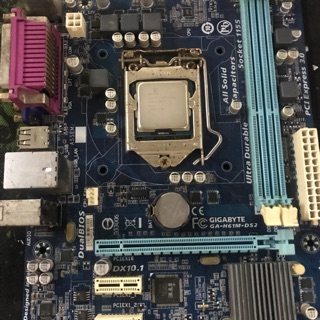 Combo main giga h61 - cpu i3 3220 + ram 4gb