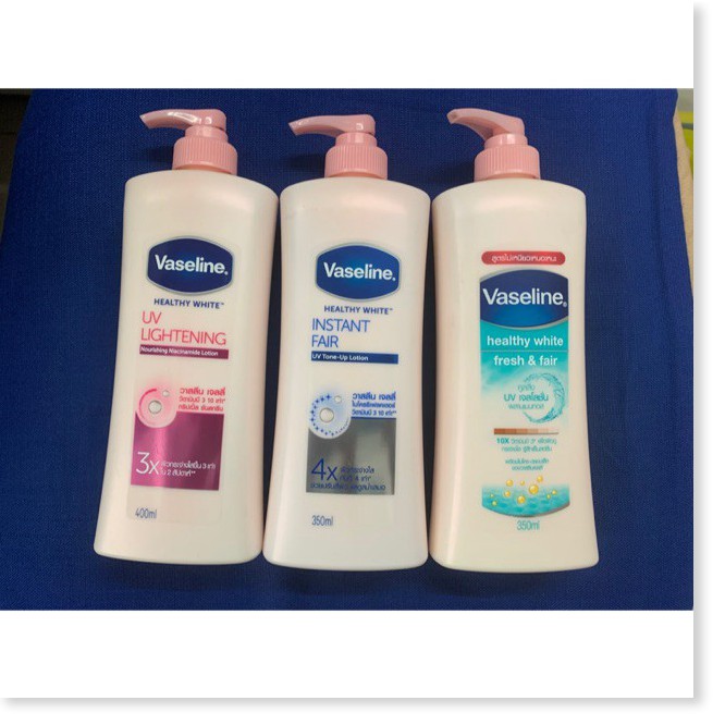 Sữa dưỡng thể Vaseline 400ml Thái Lan đủ màu