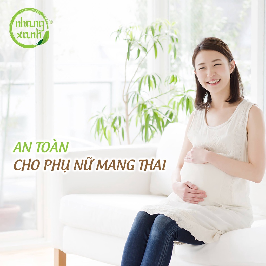 Nhang trầm hương phổ thông Nhang Xanh 20cm - Ít khói - Hương trầm dịu nhẹ, an toàn