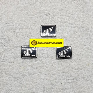 LOGO HONDA VUÔNG DÁN TRƯỚC XE MÁY