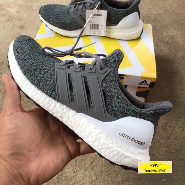 (Ảnh thật 100%) Giày thể thao unisex ULTRA BOOST xám (FullBox)