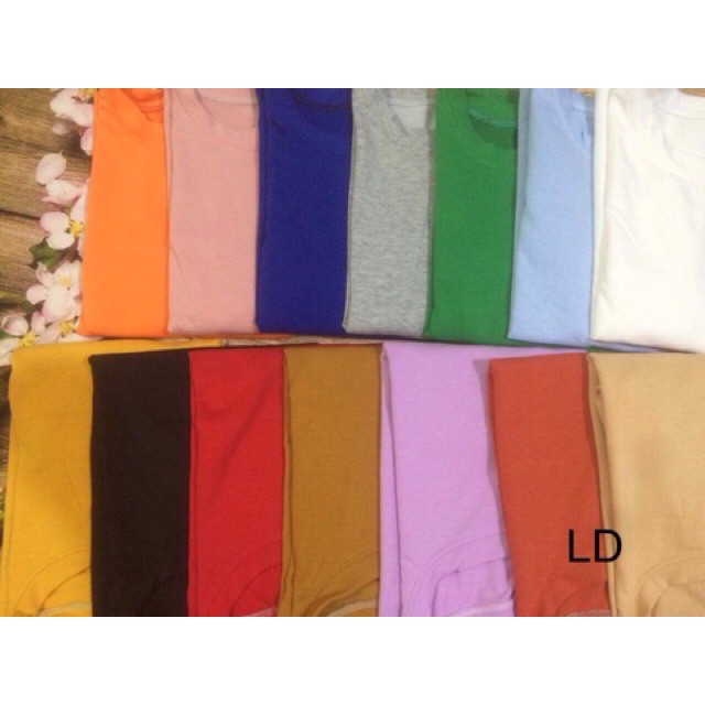 [FREESHIP ĐƠN TỪ 50K] Áo thun thụng trơn tay dài LDU0719
