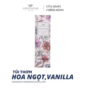 Túi Thơm Hoa Ngọt, Vanilla - Greenleaf Enchanted Wish - 90ml