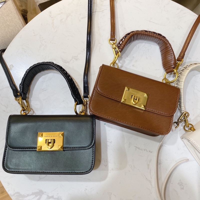 Túi xách CnK quai đan size nhỏ 16cm