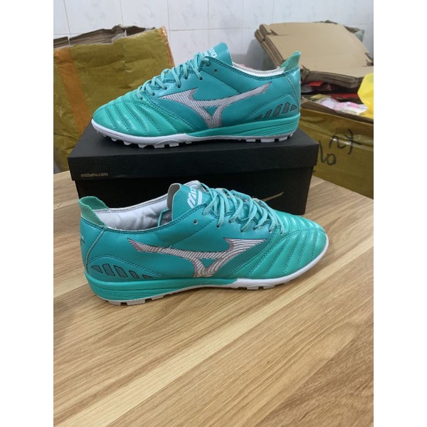 Giày đá bóng Mizuno Morelia Neo 3 TF Xanh ngọc