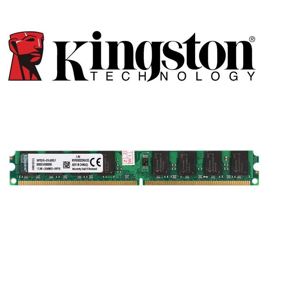 RAM máy tính Kingston 2GB 800MHz DDR2 KVR800D2N6/2G