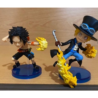 Mô hình one piece - ace và sabo wcf wt100 chính hãng