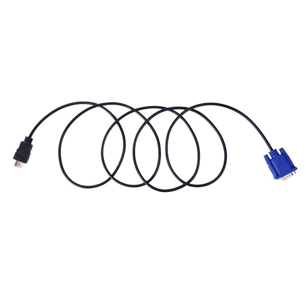 Cáp chuyển đổi DOONJIEY 1080P HDTV HDMI sang đầu cắm VGA 15 chân cho vTV V13 máy tính