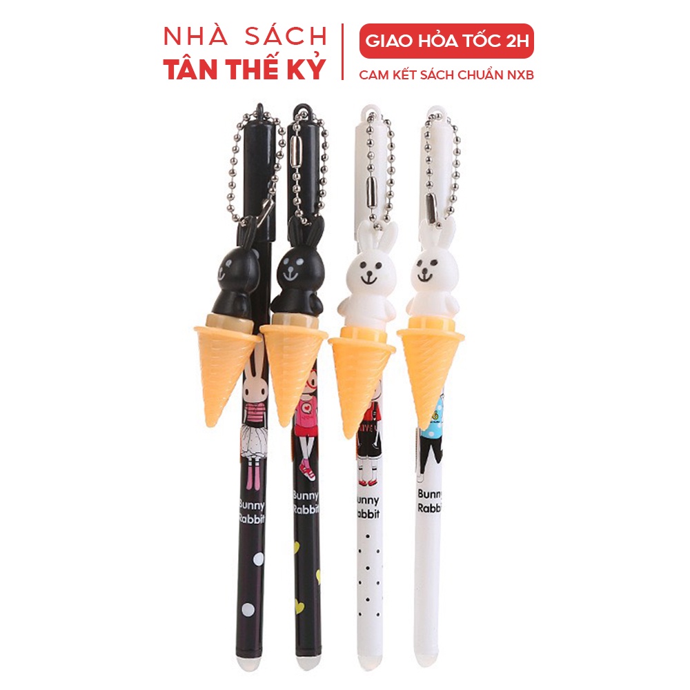 Bút mực nước đen Pison 0.5mm họa tiết móc xích nhiều hình ngộ nghĩnh