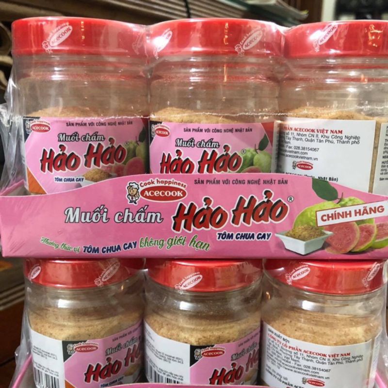 COMBO LỐC 6 HỘP MUỐI HẢO HẢO ACECOOK 120g