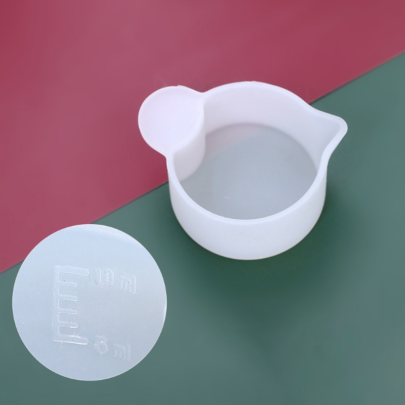 Bộ cốc đong và phụ kiện bằng Silicon không dính  dùng để làm đồ thủ công epoxy resin UV handmade DIY