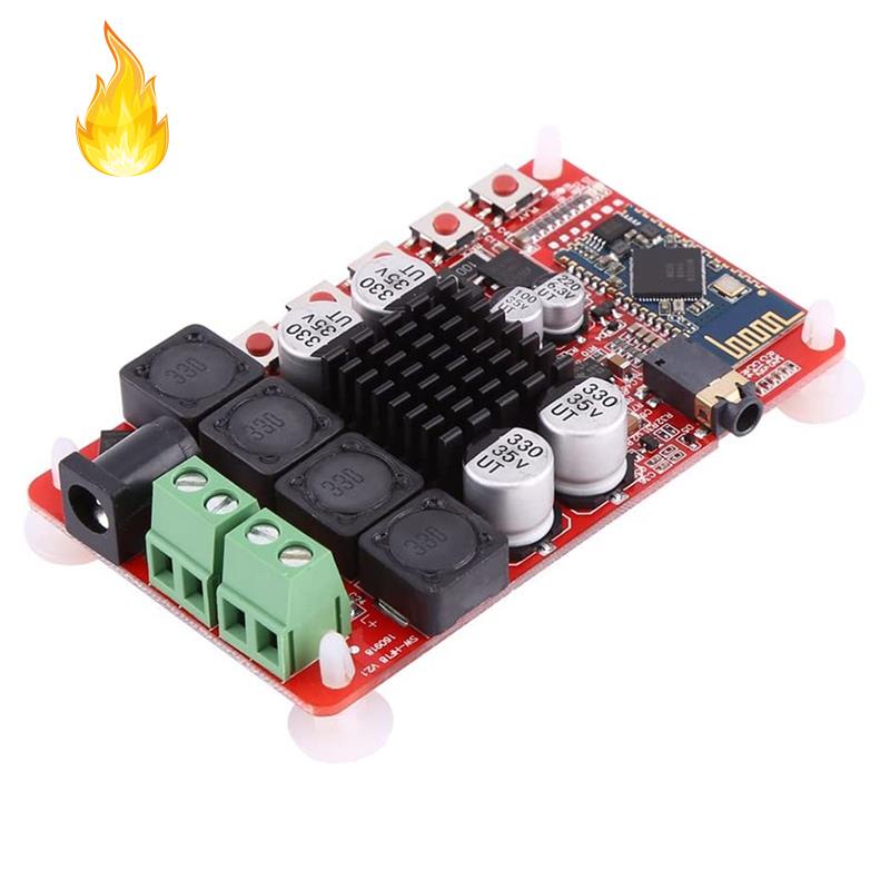 Bảng Mạch Khuếch Đại Âm Thanh TDA7492 50Wx2 CSR8635 Bluetooth V4.0 Kèm Phụ Kiện