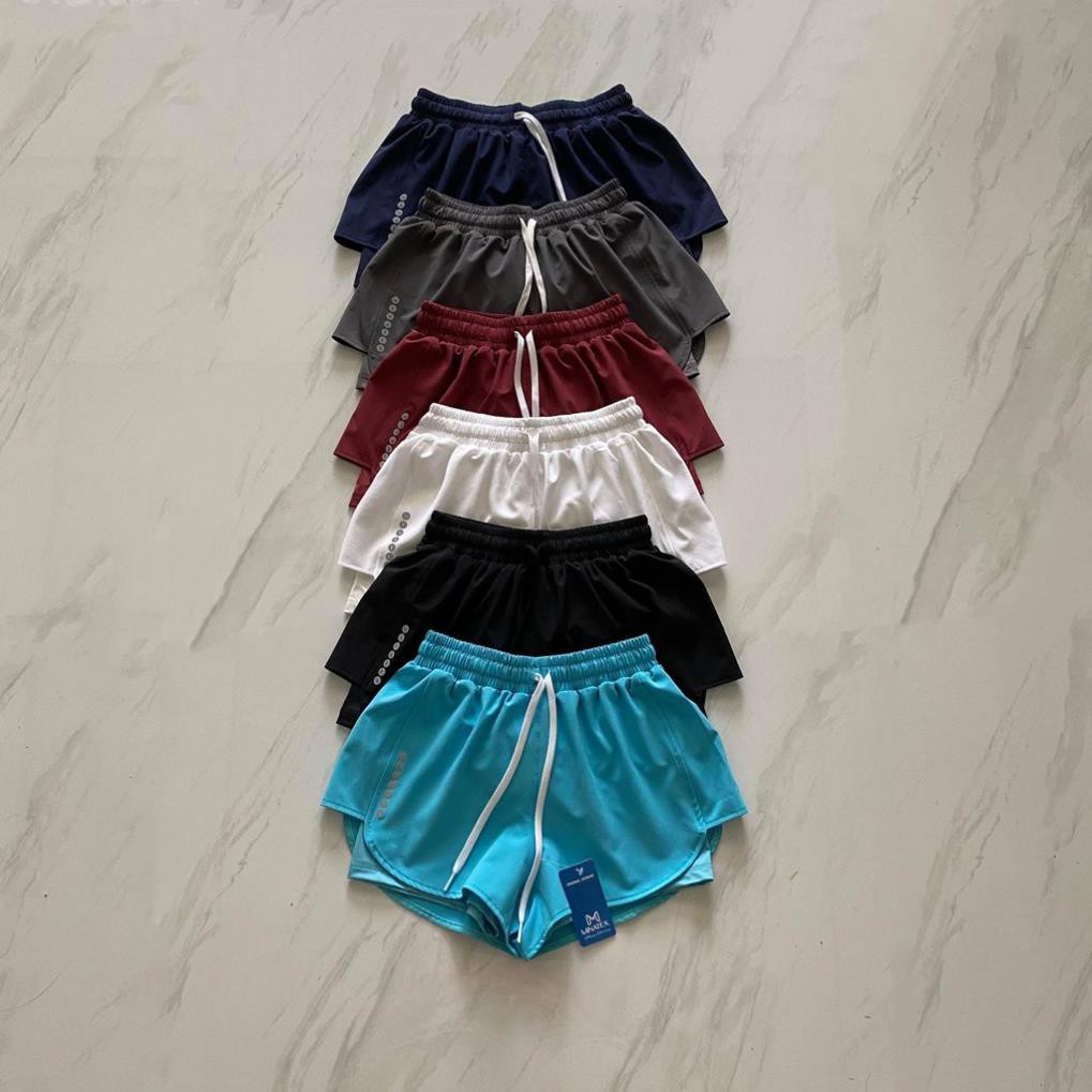Quần đùi bơi 2 lớp cho nữ, quần đùi thể thao nữ ✔️ . | BigBuy360 - bigbuy360.vn