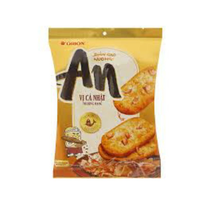 Bánh Gạo Nướng Vị Cá Nhật Thượng Hạng Orion An Gói 12P