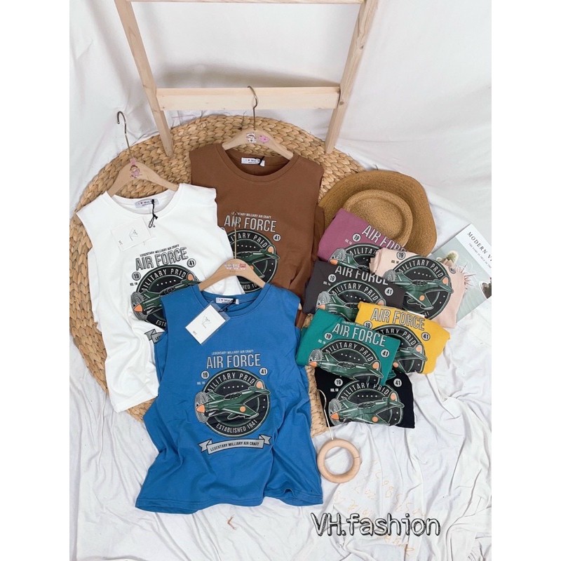 áo tanktop hình kèm quây( 02- máy bay)