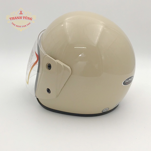 Nón bảo hiểm chính hãng SUNDY 01 Kính dài ngăn bọt bắn