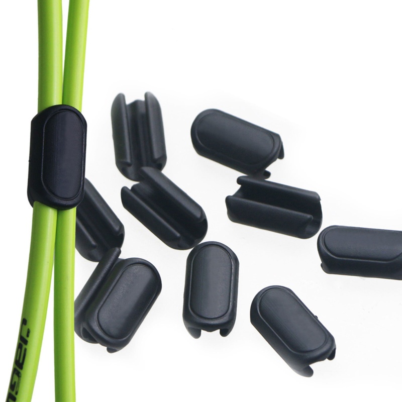 Set 10 Kẹp Giữ Dây Phanh Xe Đạp Tiện Dụng Chất Lượng Cao