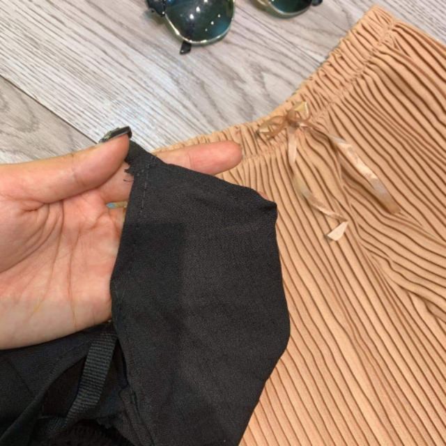 Set đũi quần nhăn