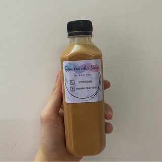 𝕀 NOWSHIP B.TÂN 𝕀 Trà Sữa Truyền Thống đóng chai (330ml Đậm Trà )