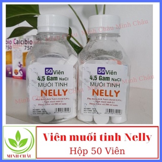 Viên muối tinh Nelly (hộp 50 viên)