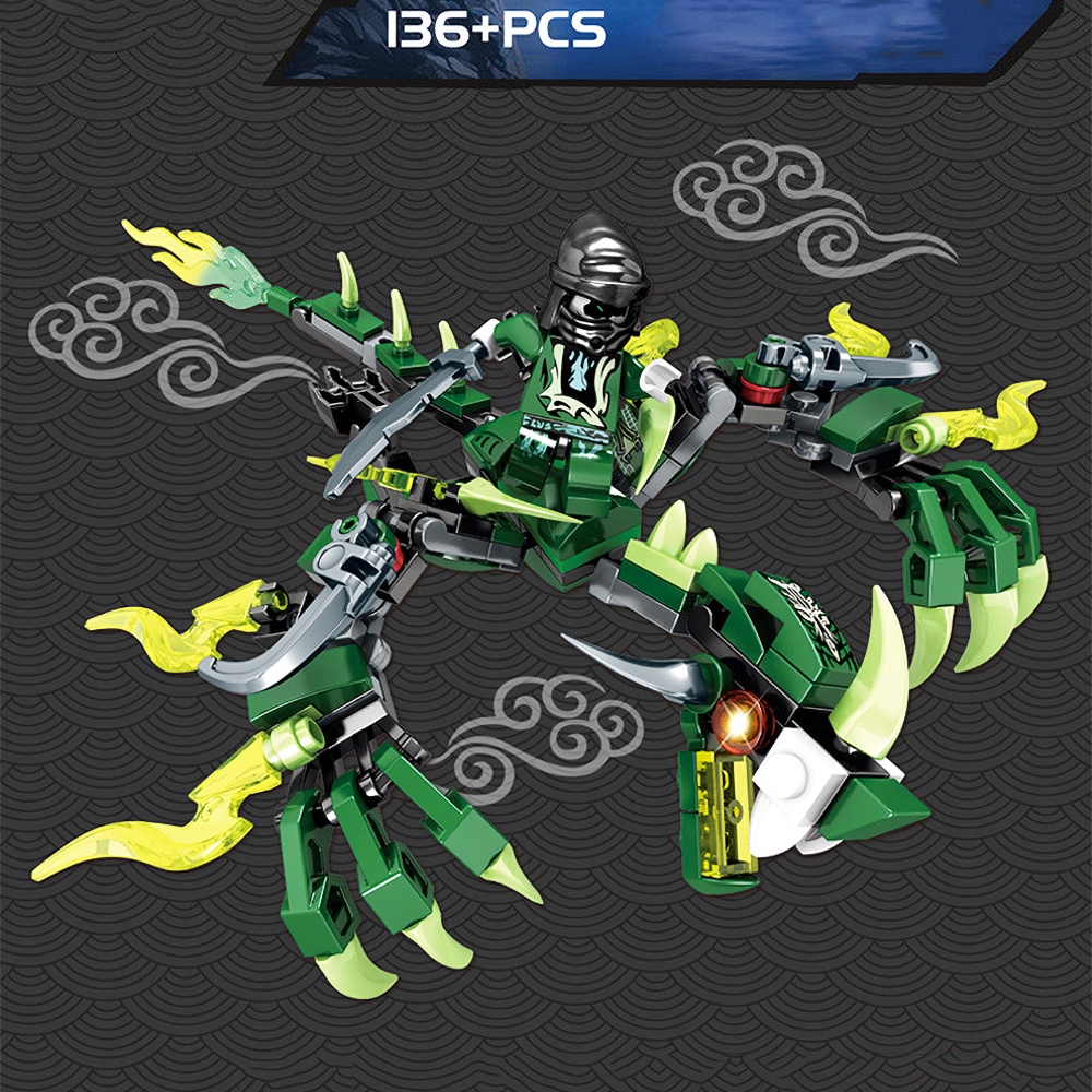 Bộ Đồ Chơi Lắp Ráp Lepin Ninjago Dragon Ninja Dragon