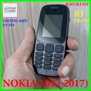 Điện thoại Nokia 105 ( model 2017) giá rẻ, bền đẹp, pin cực lâu