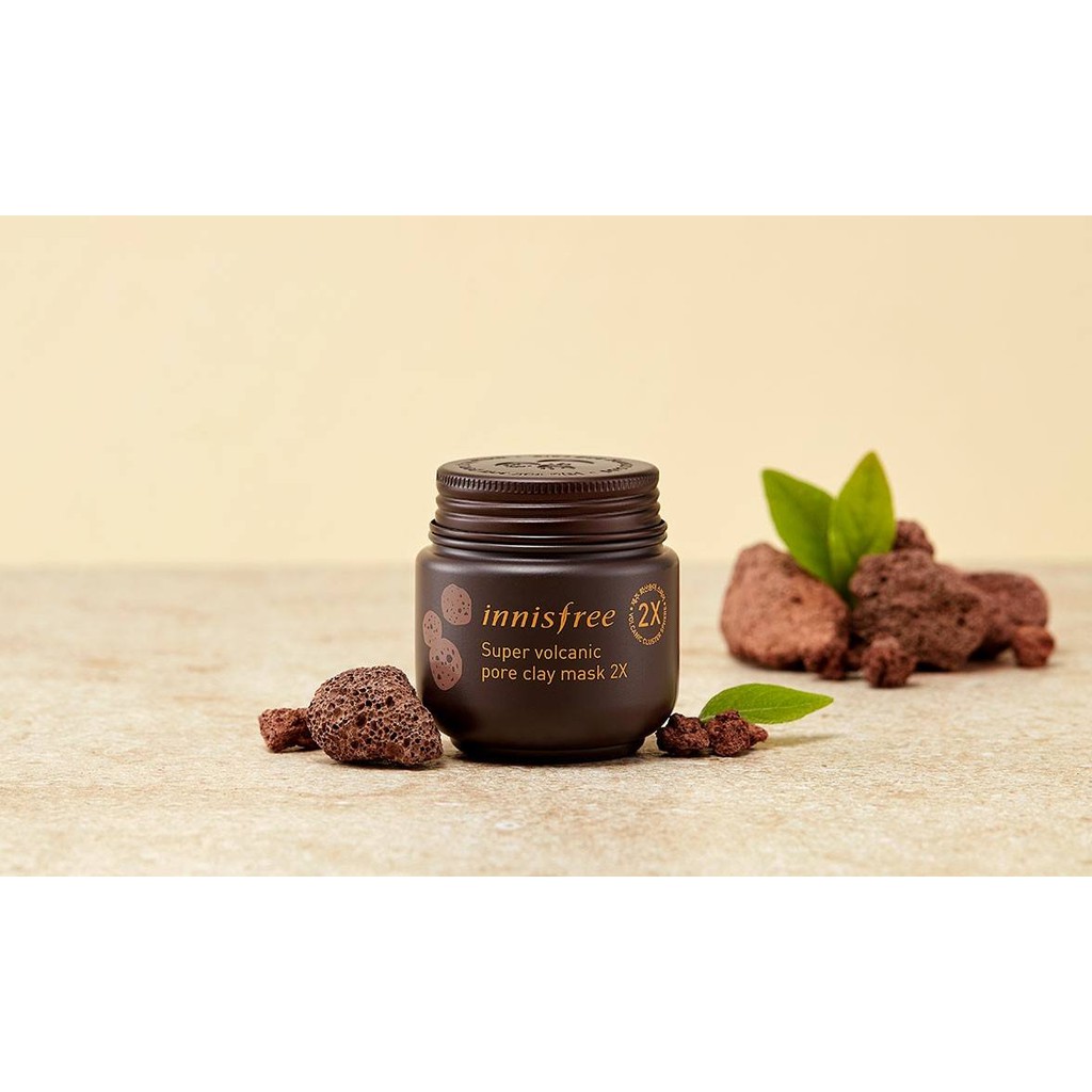 Mặt Nạ Đất Sét Innisfree Super Volcanic Pore Clay Mask 2X 100ml