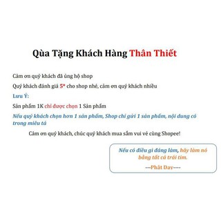 [Không Bán] Quà Tặng Cho Khách Hàng Thân Thiết
