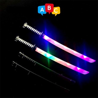 Kiếm phát sáng, Katana phát sáng có dèn led và âm thanh tặng kèm pin - ABCK