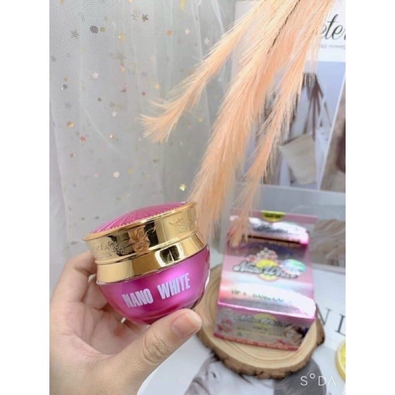 Kem nám tàn nhang, trắng da, chống nắng, phục hồi da hư 30gr- Kem Nano white Vip 8