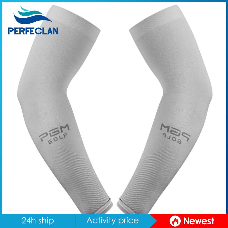 Vỏ Bọc Cánh Tay Chống Tia UV Màu Trắng Tiện Dụng Khi Chơi Golf / Đạp Xe