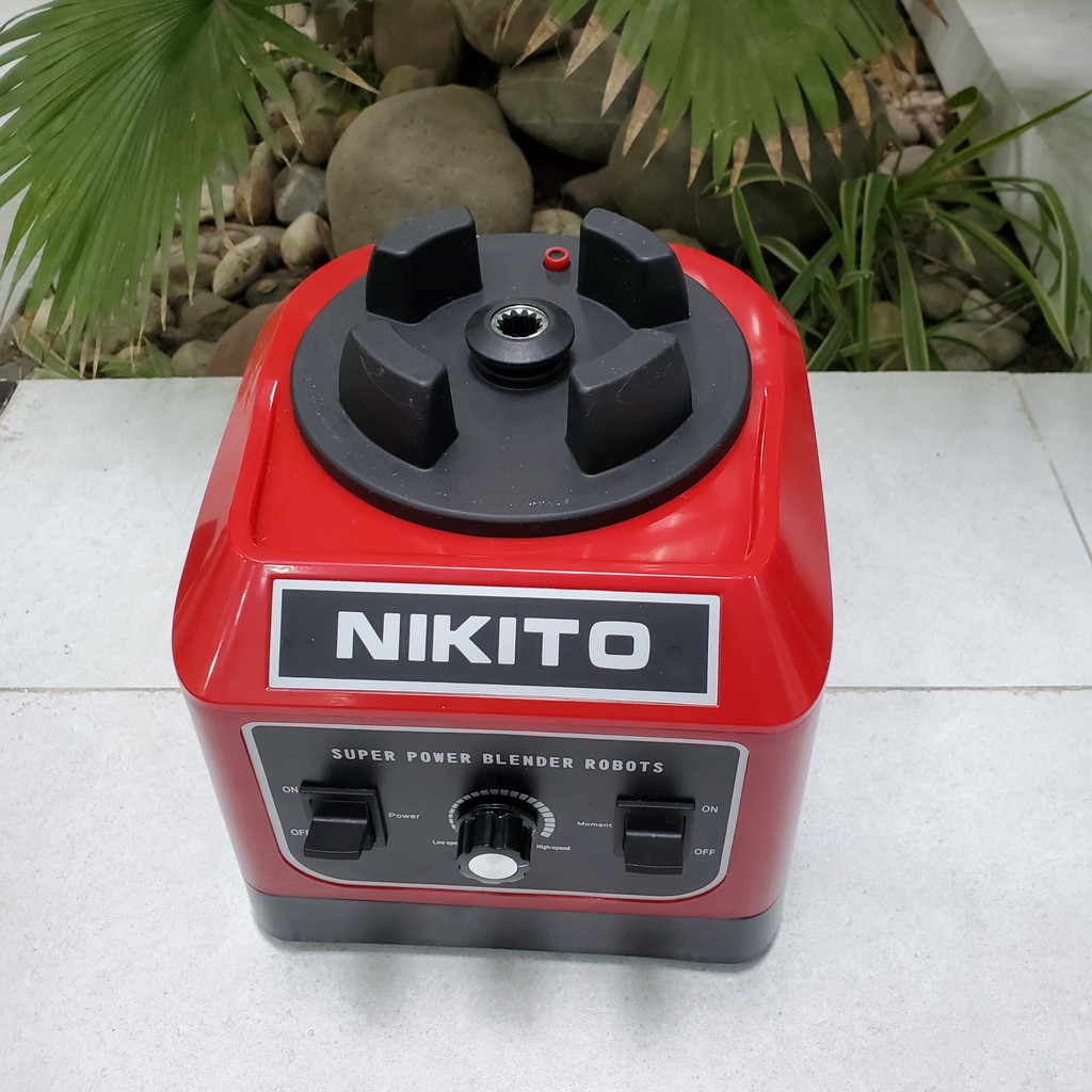 Máy Xay Công Nghiệp NIKITO 4800W máy xay thịt cá rau củ quả xay sinh tố rau má ngũ cốc đồ khô cà phê sữa đậu nành đá bào