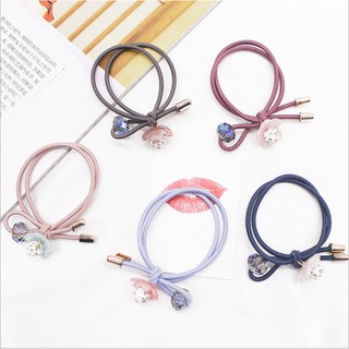 Dây cột tóc Hàn Quốc đính đá
