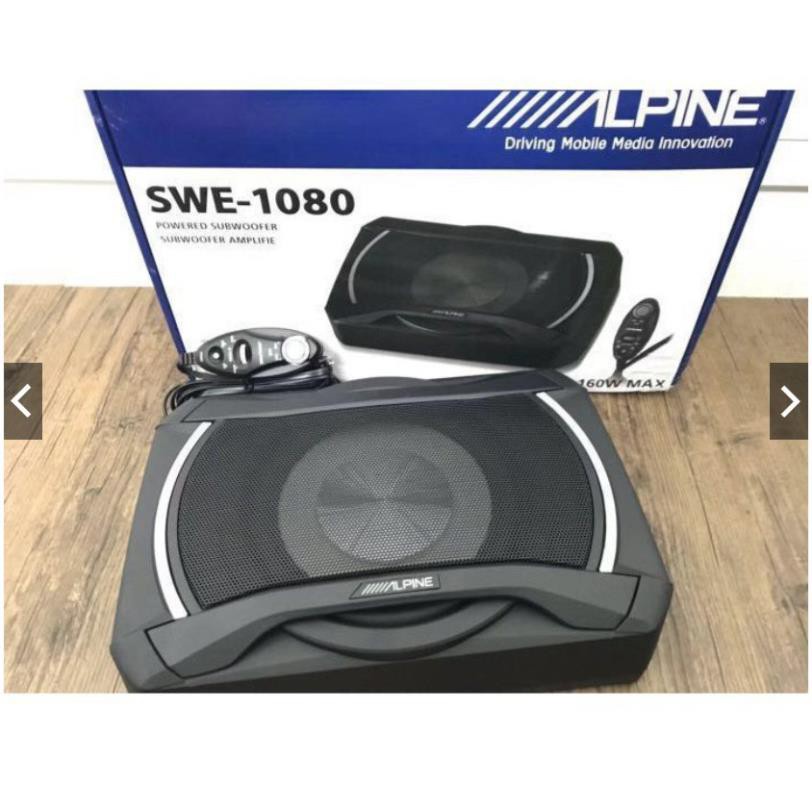 Loa siêu trầm ALPINE PWE-T080OC SWE-1080 súp gầm sub bass gầm ghế ô tô