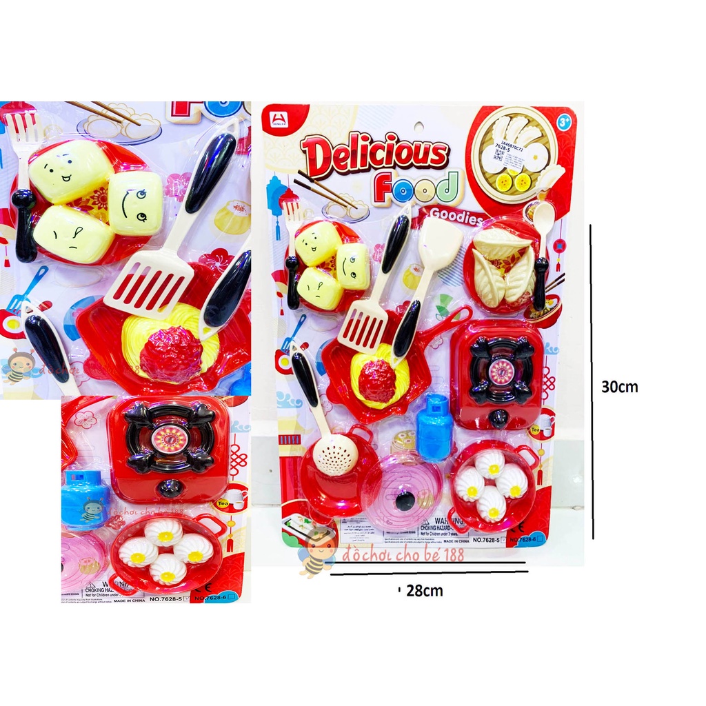 Đồ chơi cắt bánh Pizza nấu ăn điểm tâm bằng nhựa cho bé