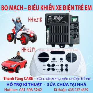 Bo Mạch/Remote ô tô điện trẻ em HH621K 12V