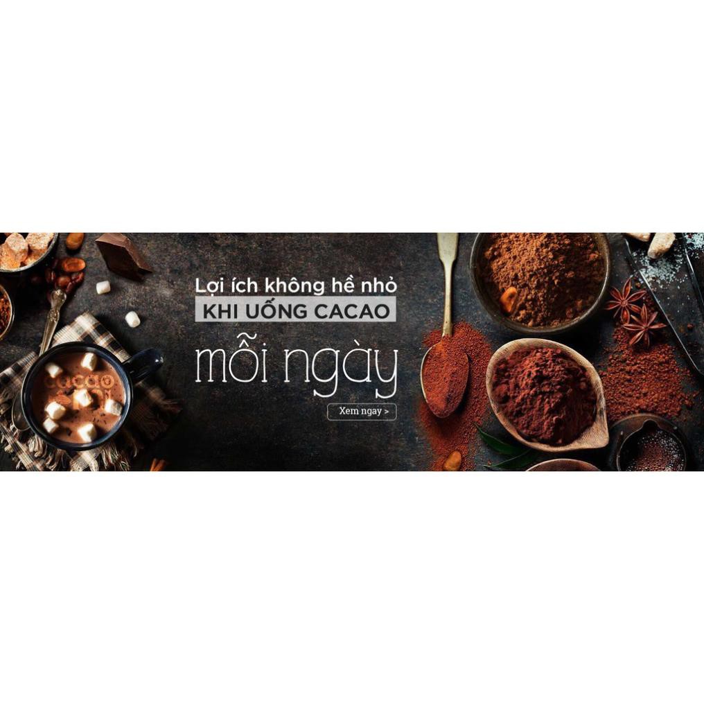 Bột cacao nguyên chất giảm cân 100% tự nhiên CacaoMi Premium tiêu chuẩn UTZ-Túi 500g | BigBuy360 - bigbuy360.vn