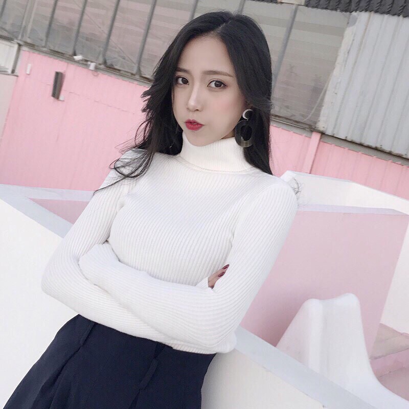 Áo len cô lọ, mềm, ấm, nhiều màu