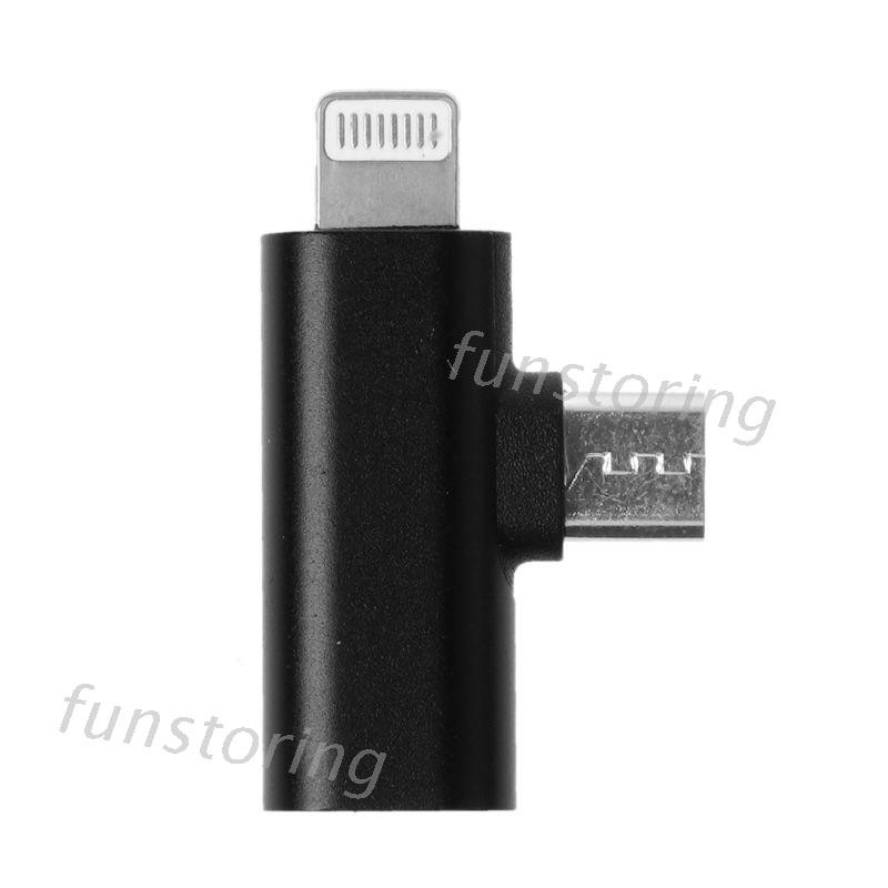 Đầu Chuyển Đổi Từ Type C Sang Micro Usb + Lightning Chuyên Dụng Cho Iphone Ipad Airpods Samsung Huawei Xiaomi Android