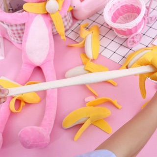 Squishy chuối đồ chơi kéo dãn bóp giảm stress