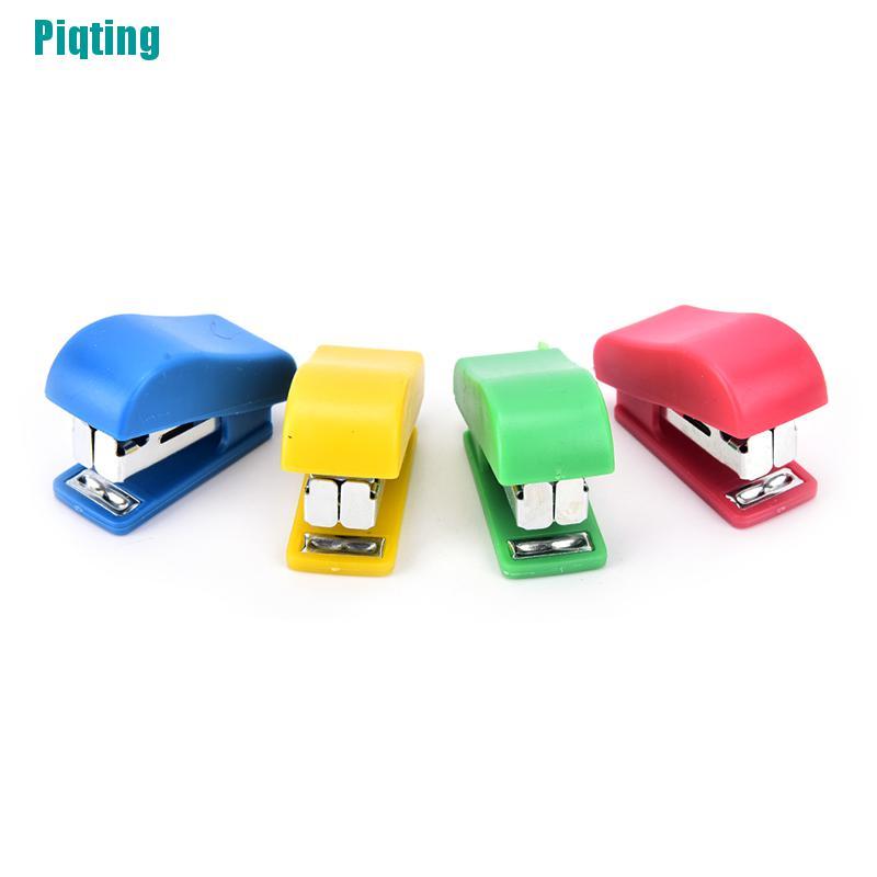 [Piqting] Đồ Bấm Ghim Giấy Mini Họa Tiết Hoạt Hình Dành Cho Văn Phòng Trường Học