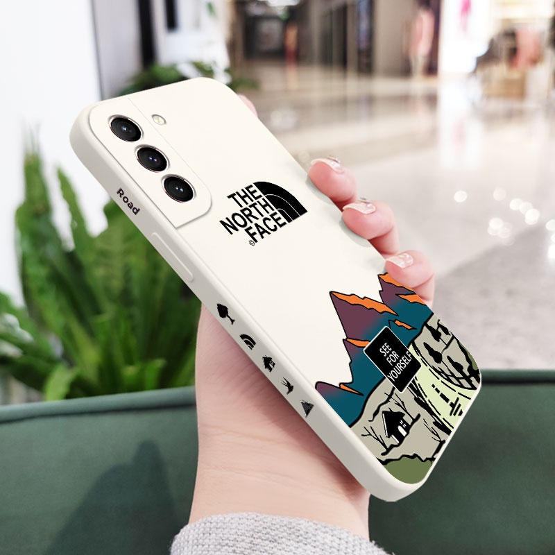 Ốp Điện Thoại Cảm Giác Thoải Mái Đường Dài Cho Samsung Galaxy S21 S20 FE Ultra Plus