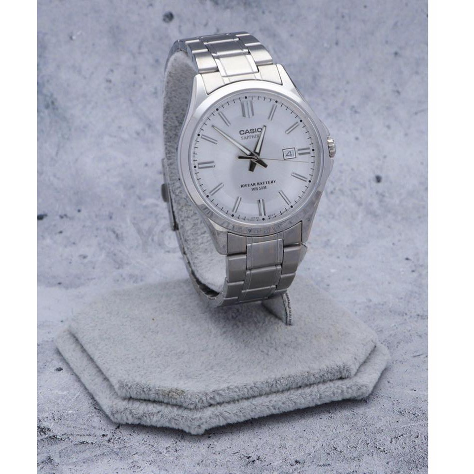 Đồng Hồ Nam Casio Standard MTS-100D-7AVDF Chính Hãng Dây Thép | Casio Standard MTS