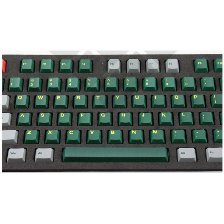 Set Keycap Green Train 167