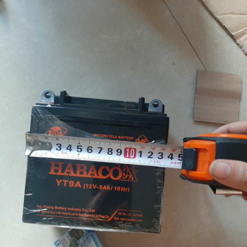 ÁC QUY 9A CAO  HABACO