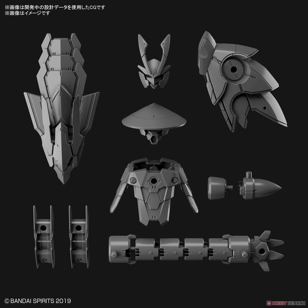 [PRE-ORDER 17/05 CÓ HÀNG] Mô hình Bandai 30MM Option Part Set 4 - Sengoku Armor